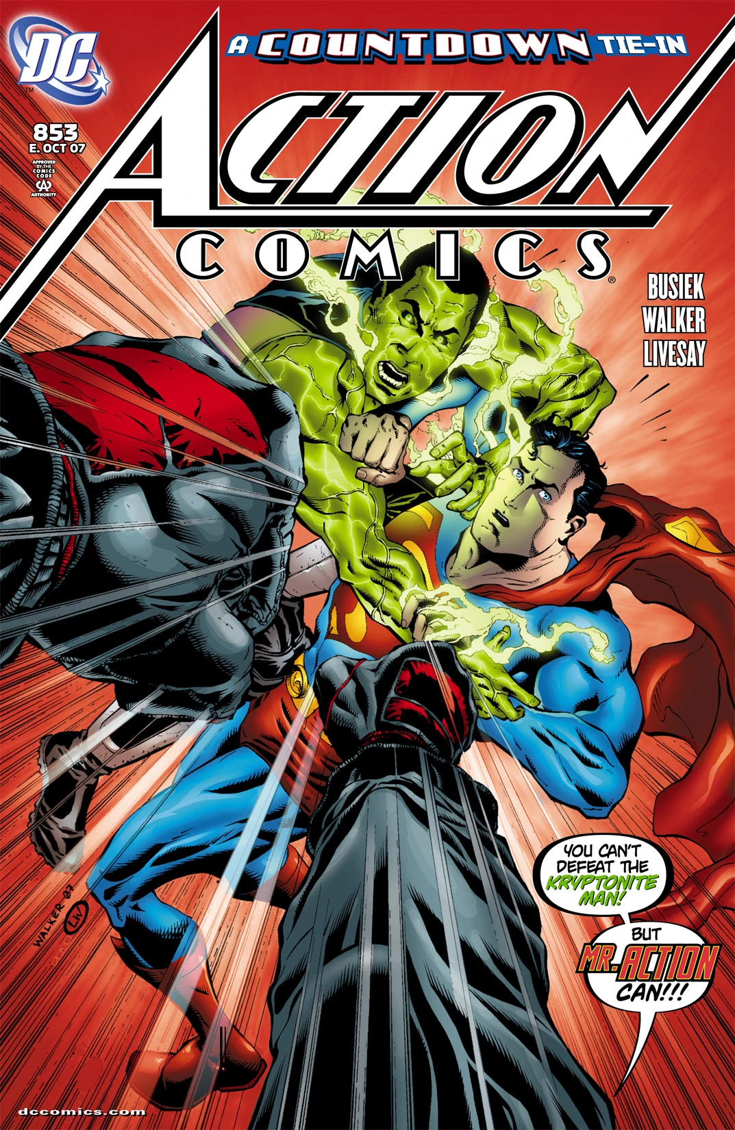 Action Comics #853 (DC, 2007 — Cover A) cover